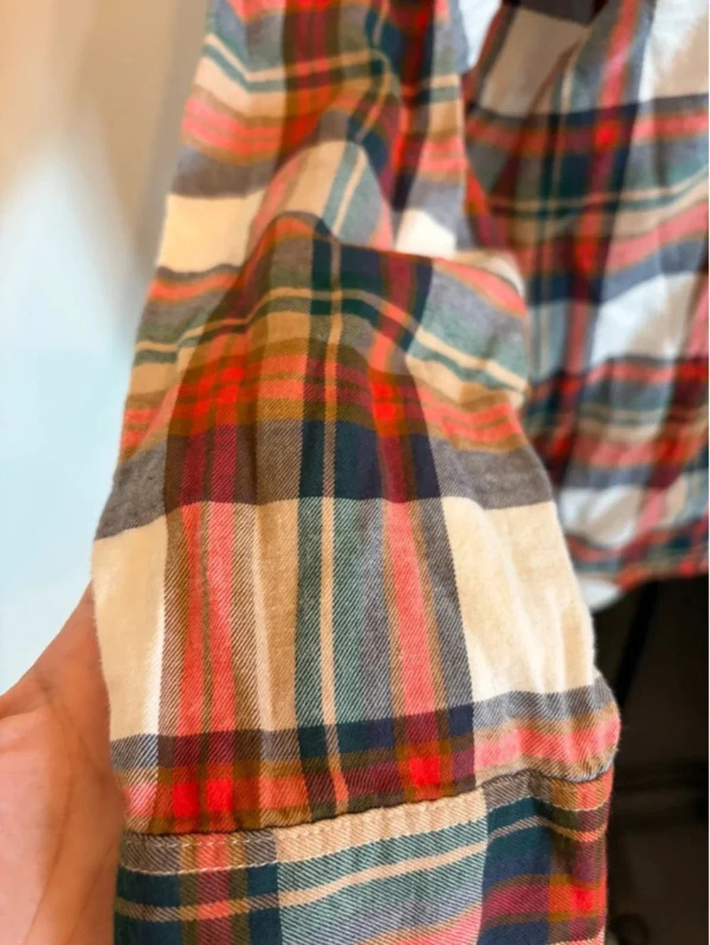 Jcrew flannel 100% Cotton